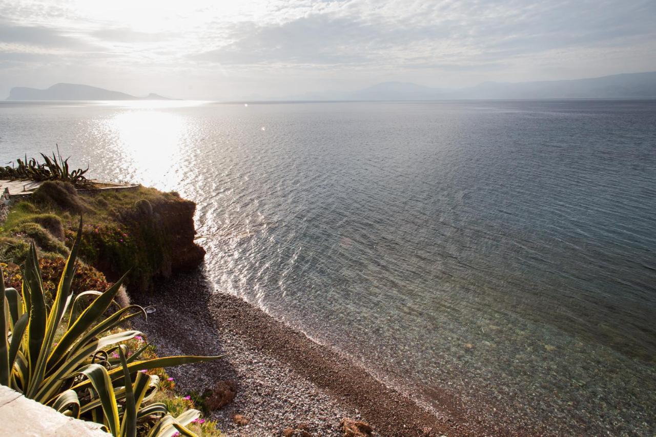 Lady Of Hydra Villa, Sea Front View, Private Beach Exterior photo